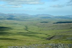 18E Richardson Mountains Just Before The Yukon Northwest Territories Border From Dempster Highway On Day Tour From Inuvik To Arctic Circle.jpg